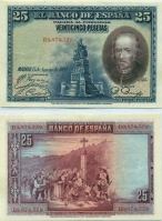 *25 Pesetas Španielsko 1928, P74b AU - Kliknutím na obrázok zatvorte -